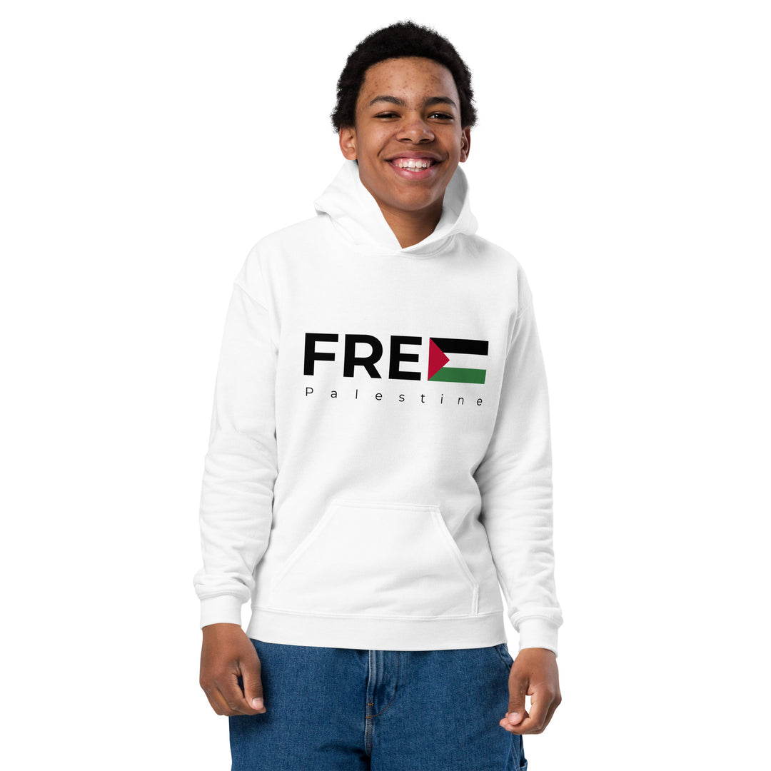 Youth heavy blend hoodie | Free Palestine