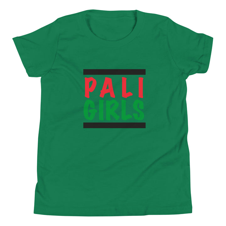 Youth Short Sleeve T-Shirt - Palestinian Girls, Kelly
