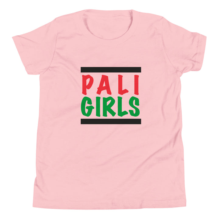 Youth Short Sleeve T-Shirt - Palestinian Girls, Pink