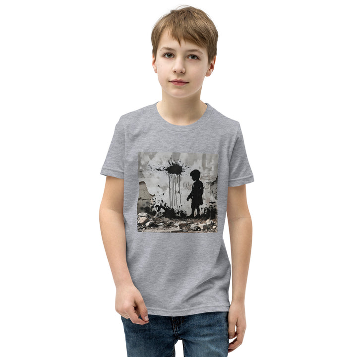 Youth Short Sleeve T-Shirt | Palestine Wall