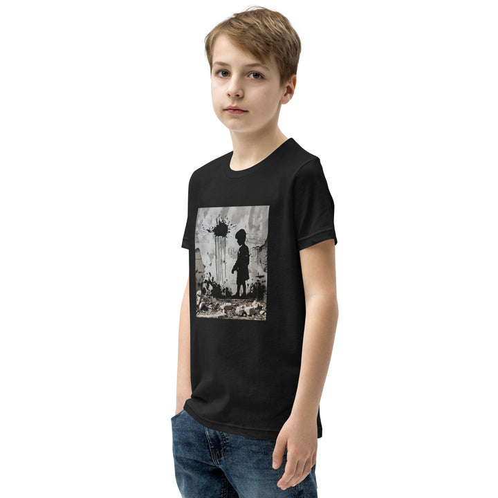 Youth Short Sleeve T-Shirt | Palestine Wall