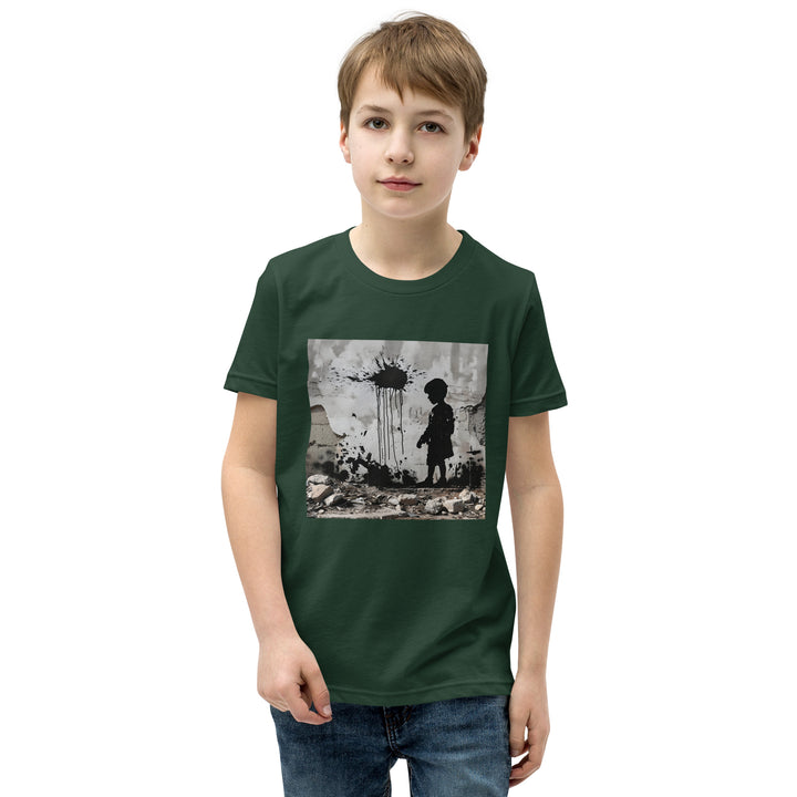 Youth Short Sleeve T-Shirt | Palestine Wall