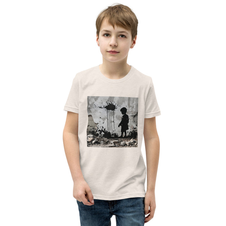 Youth Short Sleeve T-Shirt | Palestine Wall