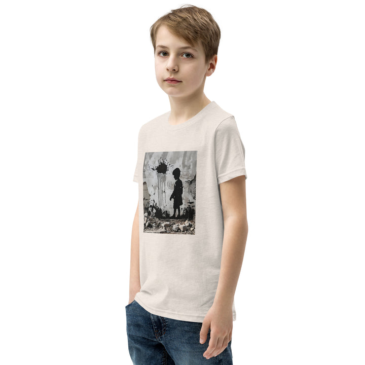 Youth Short Sleeve T-Shirt | Palestine Wall