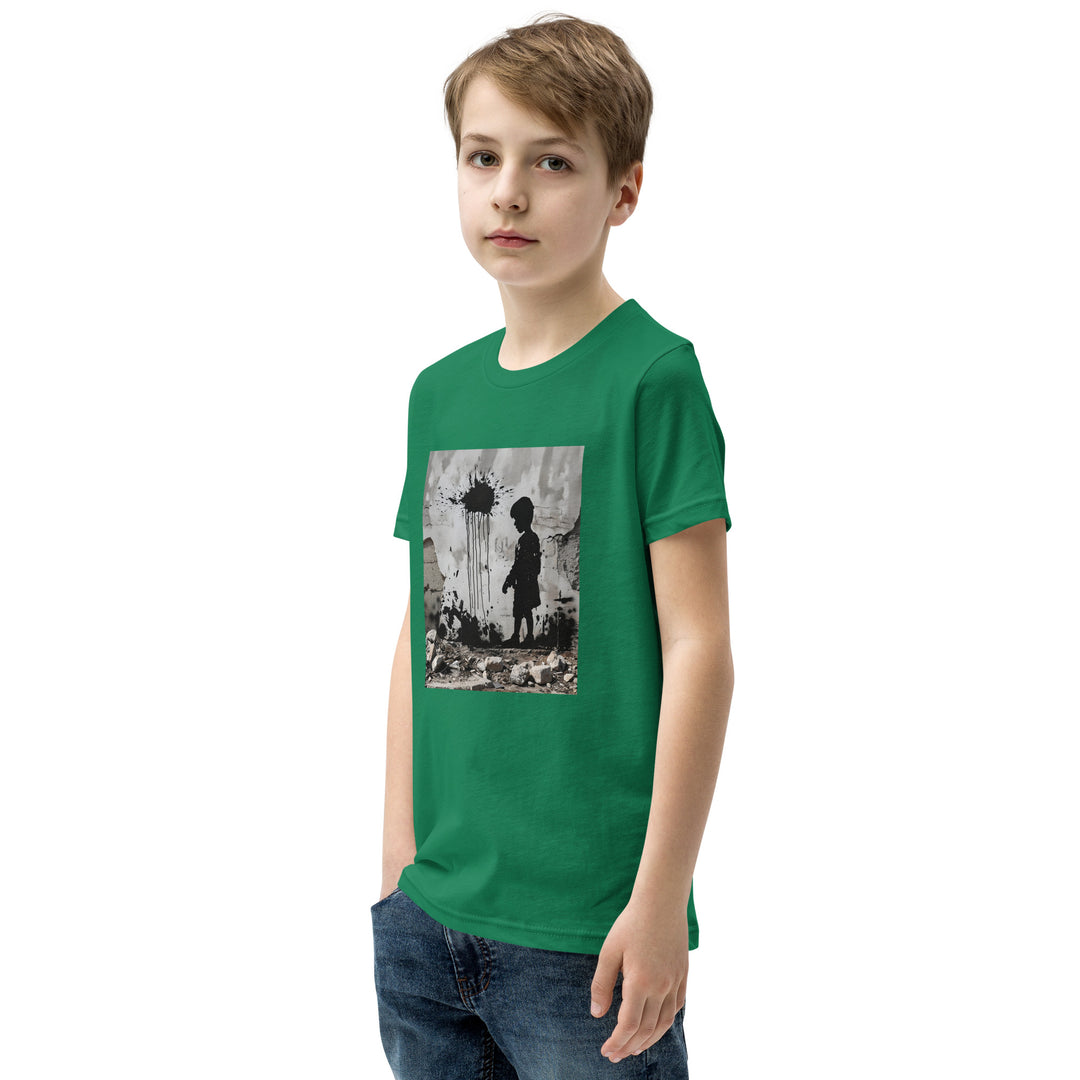 Youth Short Sleeve T-Shirt | Palestine Wall