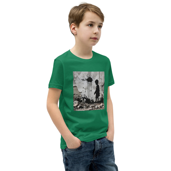 Youth Short Sleeve T-Shirt | Palestine Wall