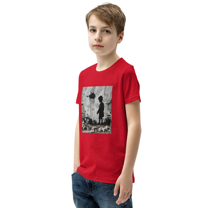 Youth Short Sleeve T-Shirt | Palestine Wall