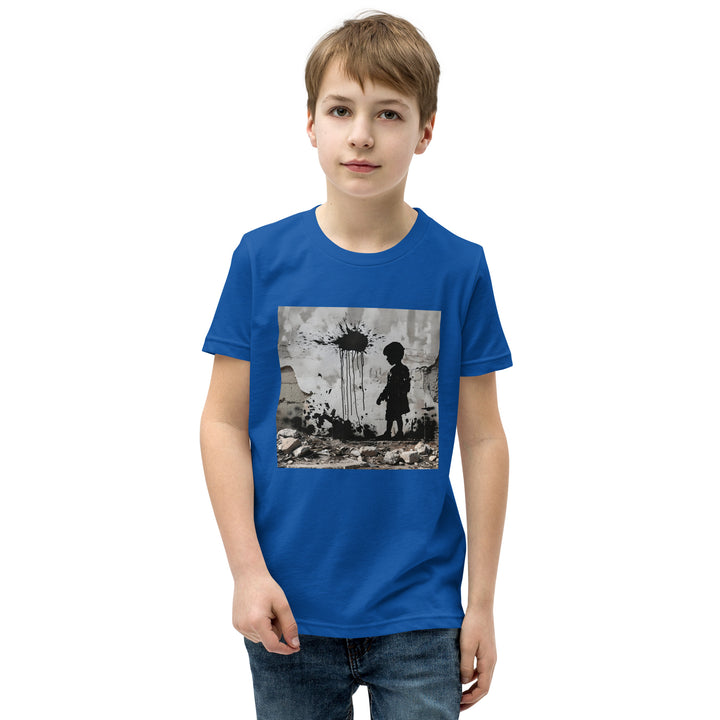 Youth Short Sleeve T-Shirt | Palestine Wall