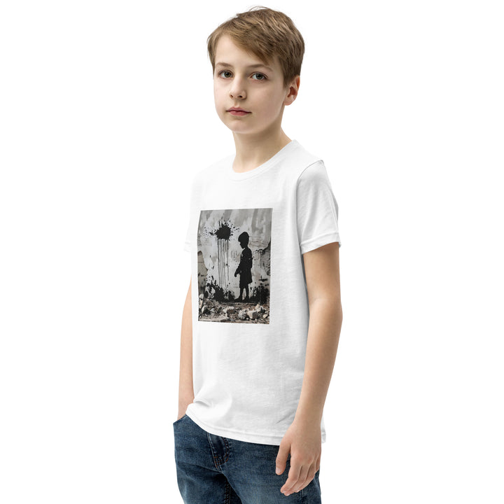 Youth Short Sleeve T-Shirt | Palestine Wall