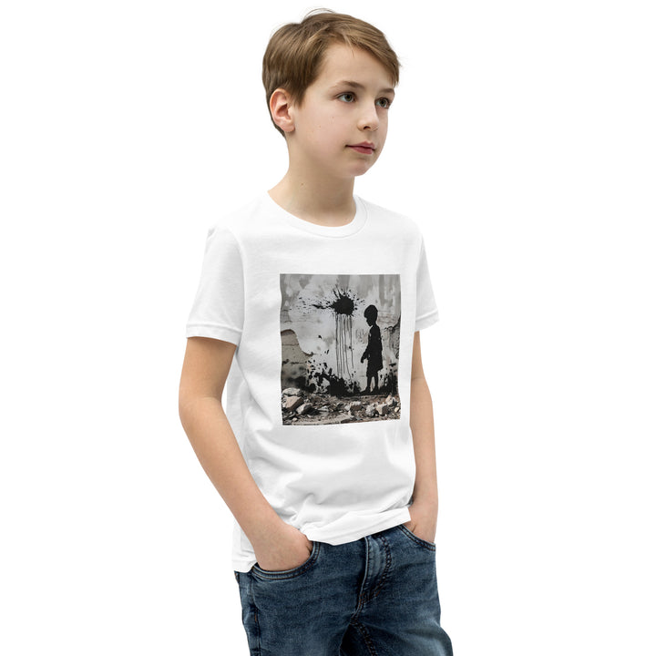 Youth Short Sleeve T-Shirt | Palestine Wall